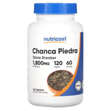 Чанка пьедра 1800 мг, Nutricost Chanca Piedra, 120 таблеток (900 мг на таблетку)