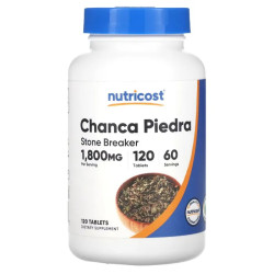 Чанка пьедра 1800 мг, Nutricost Chanca Piedra, 120 таблеток (900 мг на таблетку)