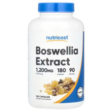 Босвеллия, экстракт 12 000 мг, Nutricost Boswellia Extract, 180 капсул (6000 мг в капсуле)