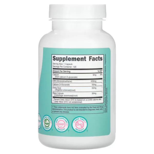 DIM, для жінок, Women, DIM, Nutricost, 400 мг, 120 капсул