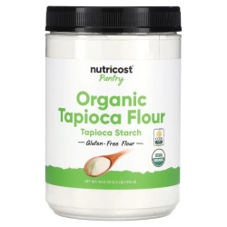 Борошно тапіокове органічне, Nutricost Organic Tapioca Flour Pantry, 1134 г