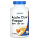 Яблучний оцет, Apple Cider Vinegar, Nutricost, 500 мг, 240 капсул