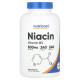 Ніацин, Niacin, Nutricost, 500 мг, 240 капсул
