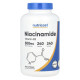 Нікотинамід, вітамін B3, Niacinamide, Vitamin B3, Nutricost, 240 капсул