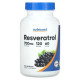 Ресвератрол, Resveratrol, Nutricost, 700 мг, 120 капсул (350 мг в 1 капсулі)