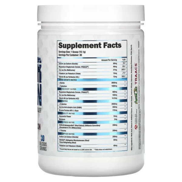 Жироспалювач, SuperHuman Sleep, ALPHA LION, нічний, смак кавуновий лимонад, 303 г