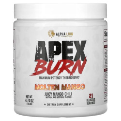 Жиросжигатель термогенный, Apex Burn ALPHA LION, вкус манго-чили, 134,4 г