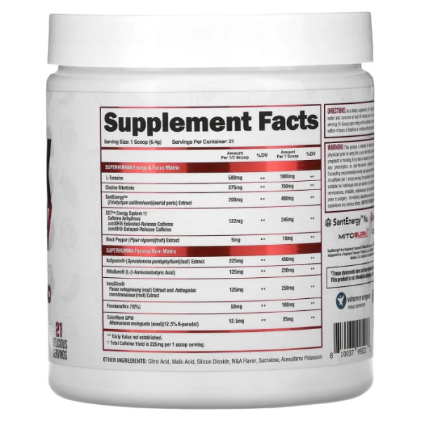 Жироспалювач термогенний, Apex Burn, ALPHA LION, смак манго-чілі, 134.4 г