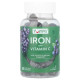 Залізо з вітаміном C, Iron with Vitamin C Gummies, YumVs, зі смаком винограду, 60 жувальних таблеток