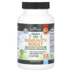 Укрепление иммунитета 7-в-1, BioSchwartz Advanced 7-in-1 Immunity Boost, 120 капсул