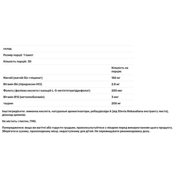 Магній, підтримка м'язів і нервової системи, MetaRelax, Metagenics, смак апельсина, 30 пакетів (9,9 г)