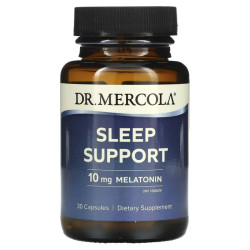 Підтримка сну 10мг, Dr. Mercola Sleep Support, 30 капсул