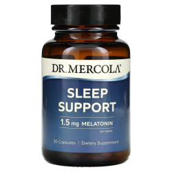 Підтримка сну 1,5 мг, Dr. Mercola Sleep Support, 30 капсул
