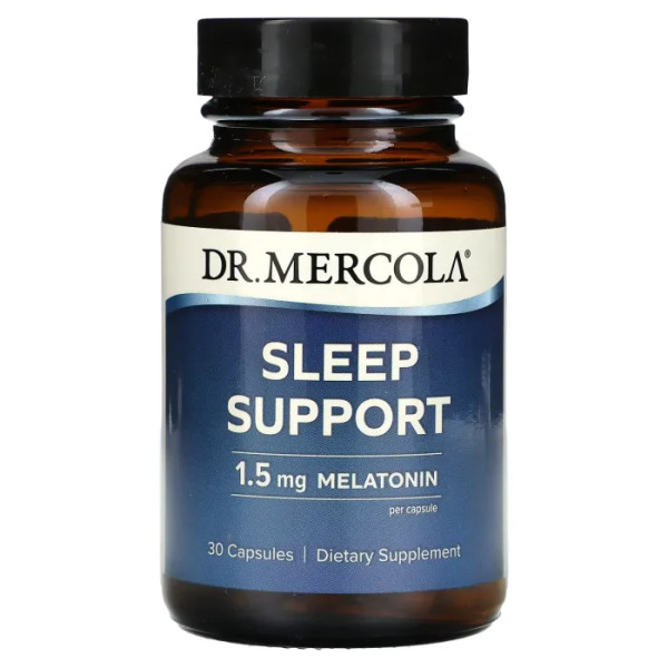 Підтримка сну, Sleep Support, Dr. Mercola, 1.5 мг, 30 капсул