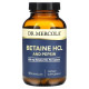 Бетаїн та пепсин, Betaine HCL and Pepsin, Dr. Mercola, 650 мг, 90 капсул
