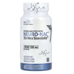 Нейро-НАК, Nature's Fusions NEURO-NAC, 60 вегетарианских капсул