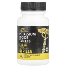 Калію йодид 130 мг, Nature's Fusions Potassium Iodide, 140 таблеток 65 мг у таблетці