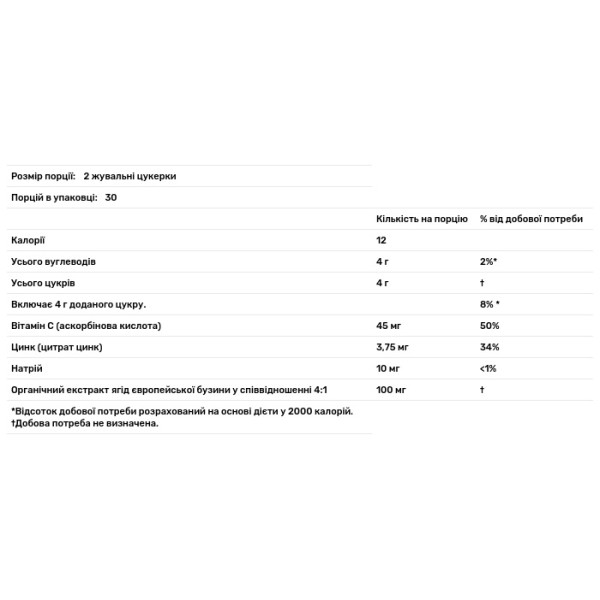 Підтримка імунітету для дітей від 4 років, Organic Kids Immunity, MaryRuth's, органік, з бузиною, вітаміном С та цинком, смак ягідний мікс, 60 жувальних цукерок