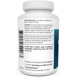 Підтримка надниркових залоз та кортизолу з ашвагандою, Dr. Berg's Adrenal Cortisol Support, 60 капсул
