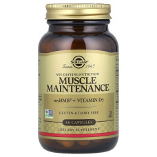 Підтримка м'язів, Solgar Muscle Maintenance Age-Defying Nutrition, 60 капсул