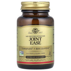 Підтримка здоров'я суглобів, Solgar Age-Defying Nutrition Joint Ease, 30 веганських гелевих капсул