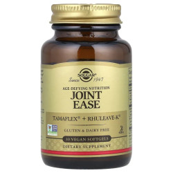 Поддержка здоровья суставов, Solgar Age-Defying Nutrition Joint Ease, 30 веганских гелевых капсул