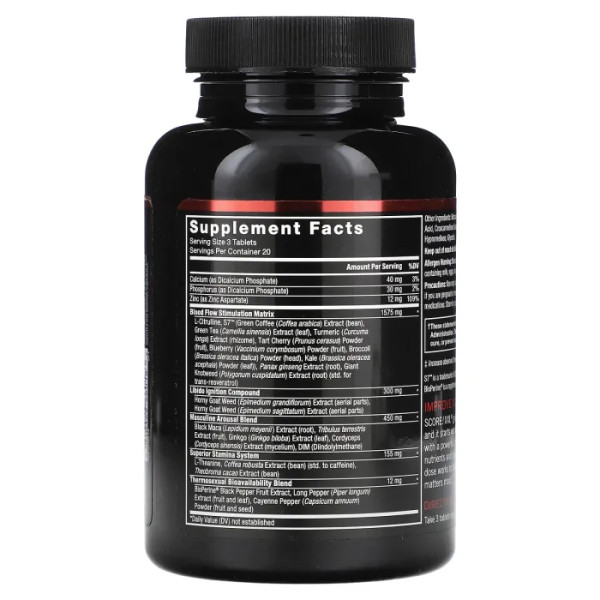 Підтримка чоловічого здоров'я, Score! XXL, Force Factor, 60 таблеток