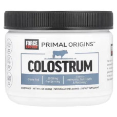 Молозиво, Colostrum Force Factor Primal Origins, без добавок, 93 г
