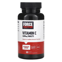Вітамін C 1000 мг, Force Factor Vitamin C, 60 таблеток