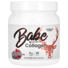 Колаген для жінок, смак чорниці та гранат, Bucked Up Babe Collagen, для здоров'я шкіри волосся та нігтів 378 г