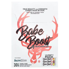 Предтренировочный комплекс для женщин, разные вкусы, Bucked Up Babe Boost, 30 пакетиков