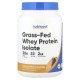 Ізолят сироваткового протеїну трав'яної відгодівлі, Grass-Fed Whey Protein Isolate, Nutricost, шоколадний PB, 907 г