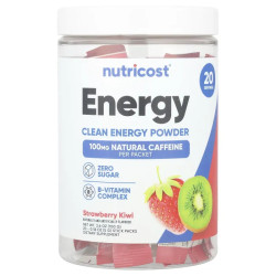 Енергетичний порошок, Clean Energy Powder Nutricost, Energy, 20 пакетиків по 5 г