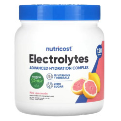 Електроліти смак рожевий лимонад, Nutricost Electrolyte, 732 г