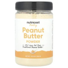 Арахисовая паста порошок 75%, Nutricost Peanut Butter Powder Pantry, 358 г
