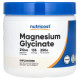 Магній гліцинат, Magnesium Glycinate, Nutricost, без добавок, 250 г