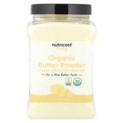 Органічне вершкове масло, Organic Butter Powder Nutricost, Pantry, 680 г