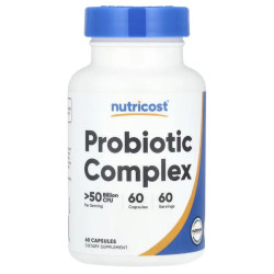 Пробиотик комплекс более 50 млрд КОЕ, Probiotic Complex Nutricost, 60 капсул