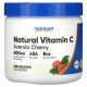Вітамін С, Natural Vitamin C, Nutricost, без смаку, 227 г