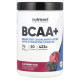 Амінокислоти BCAA+, Amino Acids BCAA+, Nutricost, Performance, ожина та слива, 423 г