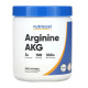 Аргінін AKG, Arginine AKG, Nutricost, без добавок, 300 г