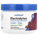 Електроліти, Electrolyte, Nutricost, покращений комплекс для зволоження, виноград, 234 г
