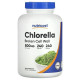 Хлорелла, Chlorella, Nutricost, 500 мг, 240 капсул
