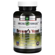 Пивні дріжджі 500 мг, Amazing Nutrition Brewer's Yeast, 240 таблеток (250 мг на таблетку)