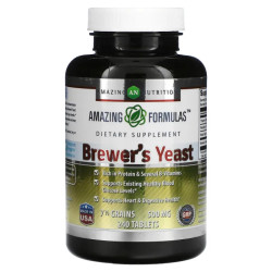 Пивные дрожжи 500 мг, Amazing Nutrition Brewer's Yeast, 240 таблеток (250 мг на таблетку)