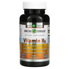 Вітамін B6 25 мг, Amazing Nutrition Vitamin B6, 250 таблеток