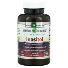 Інозитол 1000 мг, Amazing Nutrition Inositol, 120 таблеток