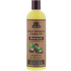 Шампунь, чорна ямайська рицинова олія, Okay Pure Naturals Black Jamaican Castor Oil, 355 мл