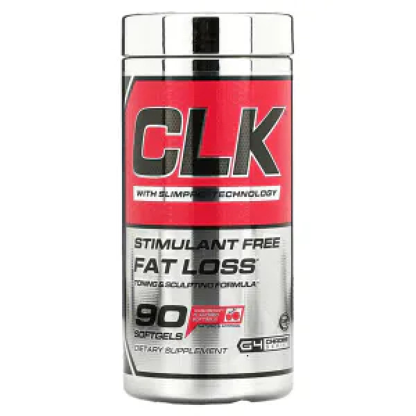Жироспалювач, енергетик CLK, Stimulant Free Fat Loss, Cellucor, без стимуляторів, зі смаком малини, 90 капсул