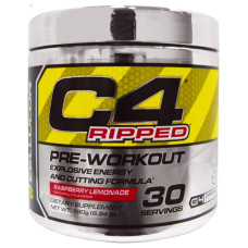Енергетик C4 Ripped, Cellucor Preworkout (малина, лимонад), 180 г